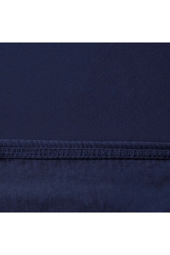 Evidea Navy Blue Soft Double Elastic Sheet - 160X200 cm
