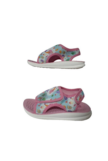 GEZER Kız Çocuk Pembe Ultra Hafif Günlük Sandalet gzeer979-2