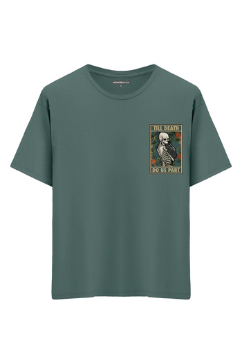 Mounte Bianca Unisex Till Death - Μπλουζάκι Oversize
