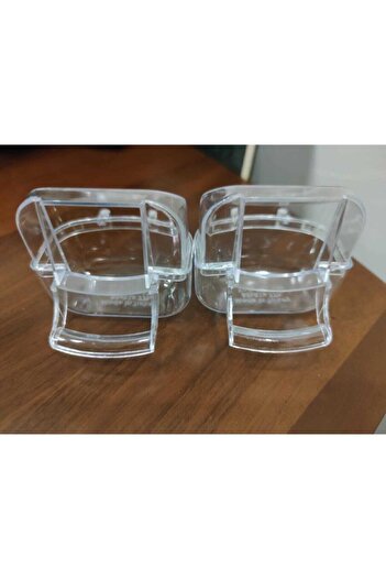Fit Fly Transparent Budgie Feeder 2 Pieces