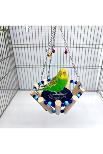 aliceshop Basket Shaped Bird Bed for Budgie and Birds in Sizes - Swing