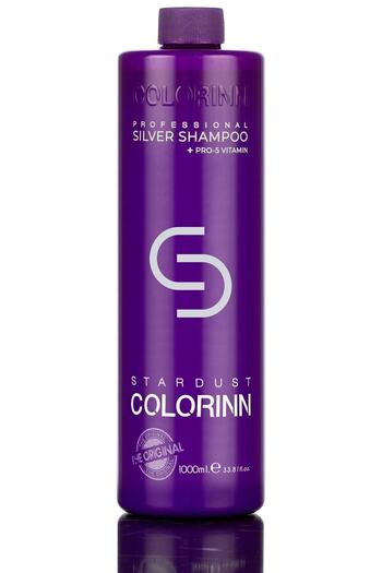 Colorinn Stardust Silver Şampuan 1000ml Mor Mavi Şampuan