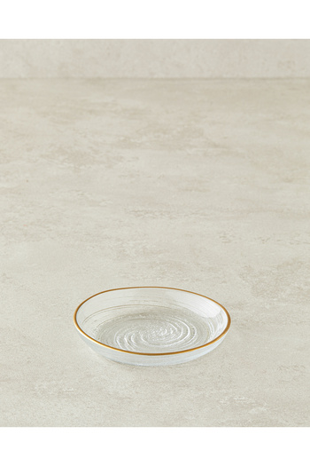 English Home Maya 13 cm Gold Glass Snack Bowl