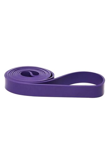 anythingbasic Ab. Latex Medium Resistance Band | Blue |Latex Rubber | For Yoga, Workout