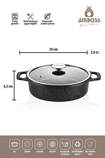 Amboss Montana 3 Piece Casting Set (Black)
