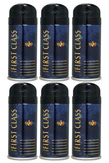 First Class Erkek Deodorant 6x150ml