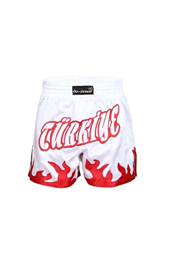 DO-SMAI Embroidered Turkey Boxing Sports Shorts - Bks218