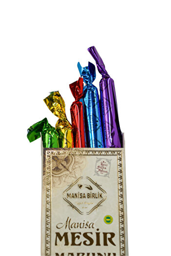 MANİSA BİRLİK 105 Gram Glucose-Free Mesir Paste - 5 Sticks Single Pack
