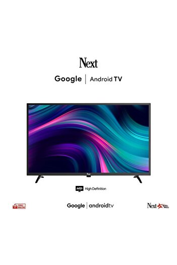 Next YE-32020GG4 32" 81 Ekran Uydu Alıcılı HD Ready Google Android Smart LED TV