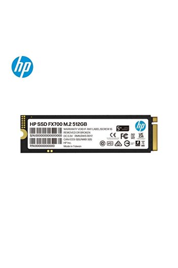 HP FX700 8U2N1AA 512GB PCI-e NVMe M.2 2280 SSD - 6300MB/s 3100MB/s