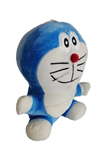 e-life İthal Pofuduk Kumaş Fujiko F. Fujio Doraemon Anime Figür Peluş Oyuncak Uyku & Oyun Arkadaşı 30 cm.