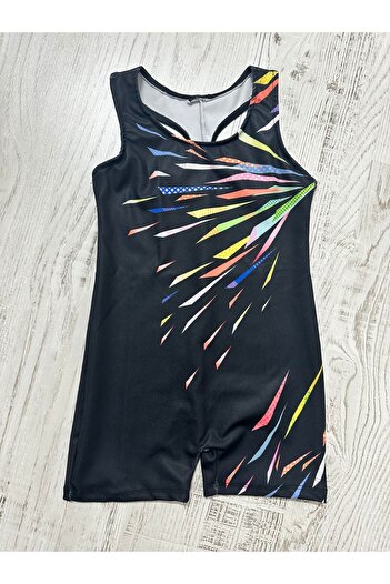 Aras Rüzgar Girl's Swimming Swimsuit