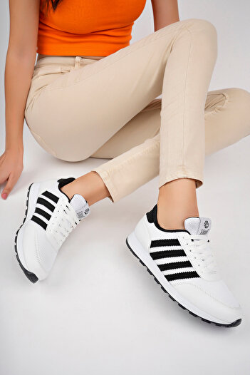 Khayt Beyaz - Falcon Rahat Günlük Unisex Spor Ayakkabı