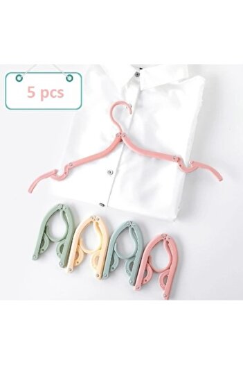 CMT Foldable Portable Clothes Hanger 5 Pieces