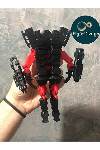 FigürDizayn Skibidi Toilet Mega Titan Speakerman Toy Figure