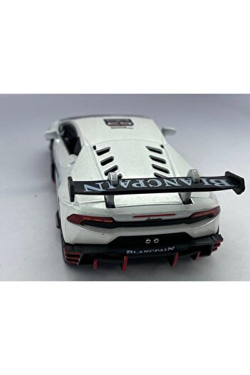 Kinsmart Lamborghini Huracan Lp620 - 2 Super Trofeo Çek Bırak 5inch. Lisanslı Model Araba, Oyuncak Araba 1:36