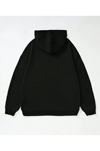 AFROGİYİM Unisex Sandiego Newyork 1998 Printed Oversize Hooded Hoodie