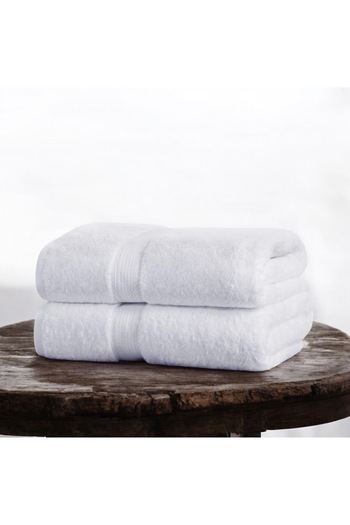 Özdilek 90x150 см 2 шт Dus Towel 100 Бавовняний банний рушник