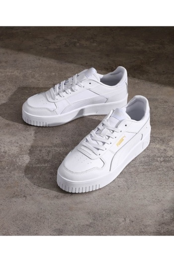 Puma Γυναικεία casual παπούτσια Carina Street White - 38939001