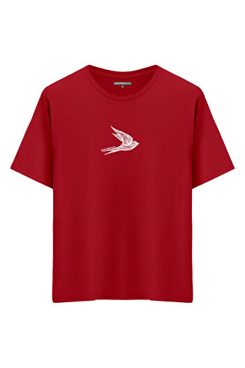 Mounte Bianca Unisex Uccello - Oversize T-Shirt