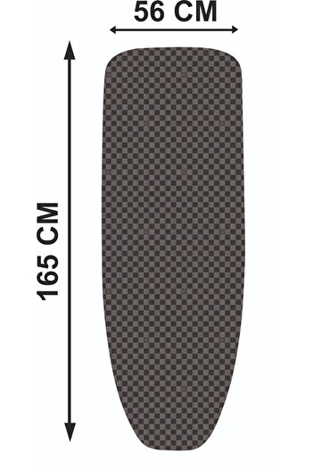 GERCELLA King Xxl(165X56 cm) Gray Ironing Board Cover (Ironing Board & Accessories, Ironing Board Cover)