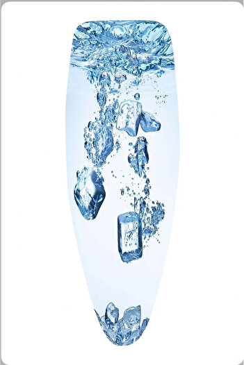 GERCELLA Luxury Blue Ice Ironing and Table Set - Cloth Cover (50X135Cm)
