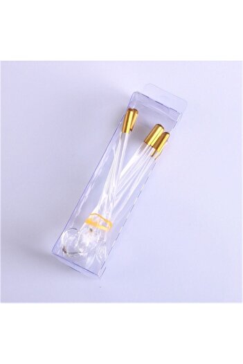 KristalGalerisi Varak Gold Glass Teaspoon - Serves 6