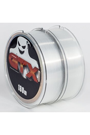 Tornado Gtx Ghost Fish Tape 180m 0.401mm 17.8kg Transparent Fluorocarbon Coated