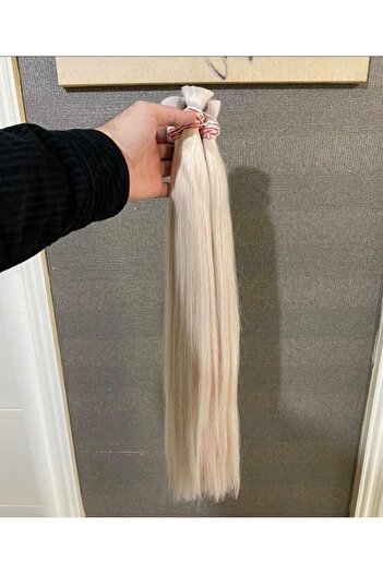 Touch Platinum Real Hair - 60 cm 100 Pieces Micro and Keratin Source