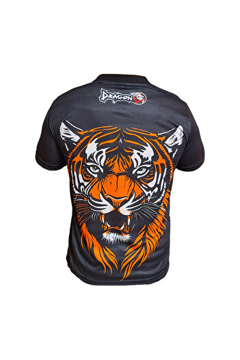 Dragondo TX712 Tiger Kick Boks Tişört Kick Boxing Antrenman Tshirt