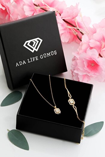 ADA LİFE GÜMÜŞ 925 Ayar Gümüş 2 Li Baget Set (ÖZEL KUTULU)