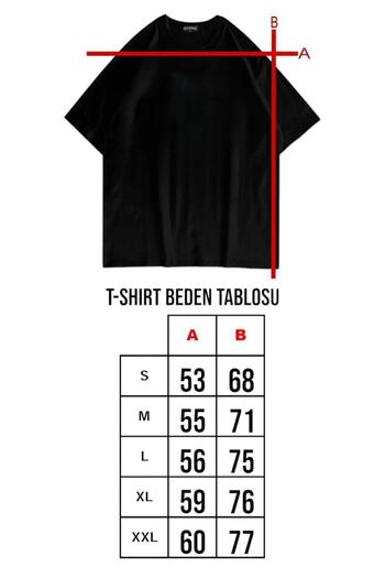Carpe Kiss Design V Oversize T-shirt