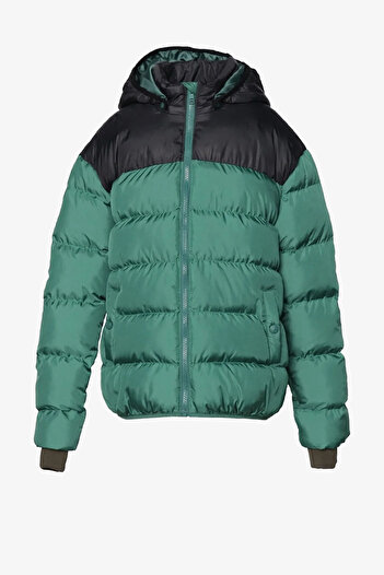 hummel Tarko Kids Green Coat - 940212 -9849
