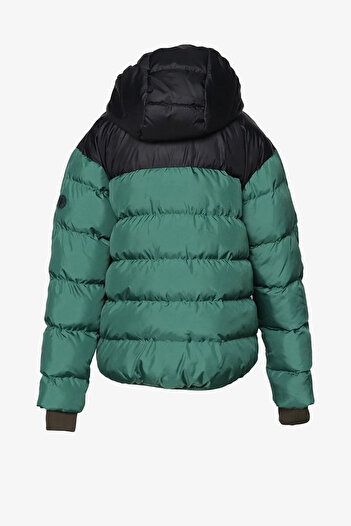 hummel Tarko Kids Green Coat - 940212 -9849