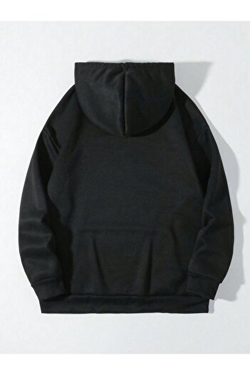 AFROGİYİM Unisex Suriel Tea Printed Oversize Hoodie