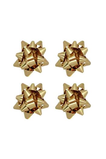 Partioutlet Gold Gift Package Ornament 100 Pieces 5 cm