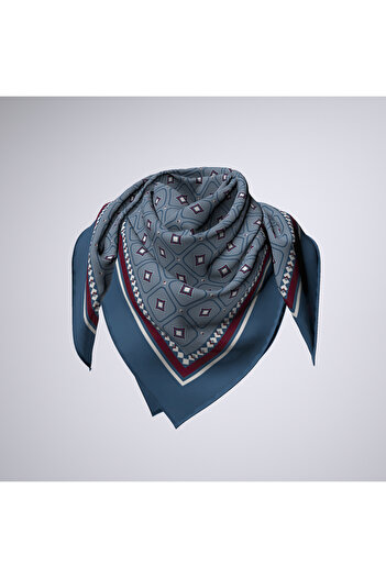 Modabutik Geometrik Desenli Bandana DG3299_01 70x70