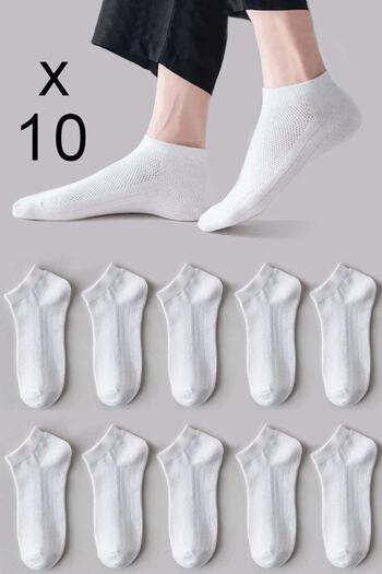 BGK Unisex 10 Pairs Summer Socks