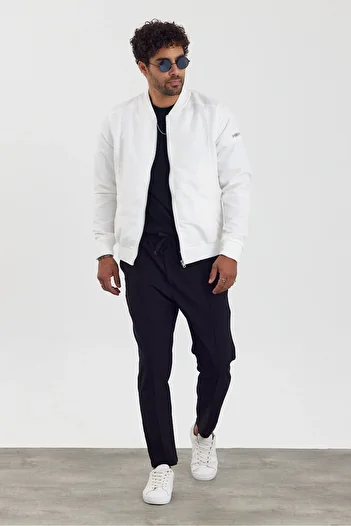 İLKCET MODA Unisex Premium κανονικό μπουφάν Bomber