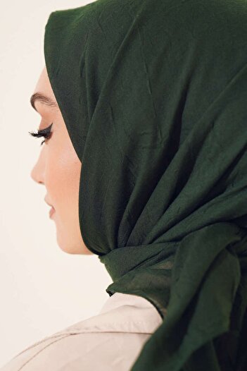m moon scarf Σμαραγδένιο Premium Bamboo Cashew Φουλάρι