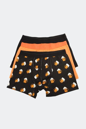 Trendyol Collection 3 db mintás pamut boxer csomag - TMNAW22BX0010