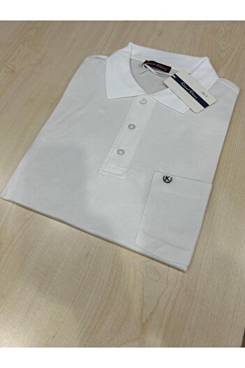 KEMAL EKİNCİ Men's Polo Collar Classic T-Shirt - Pockets and Quality