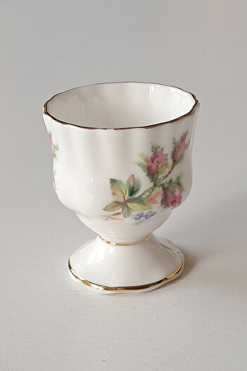 Royal Albert Vintage Moss Rose Bone China Egg Cup