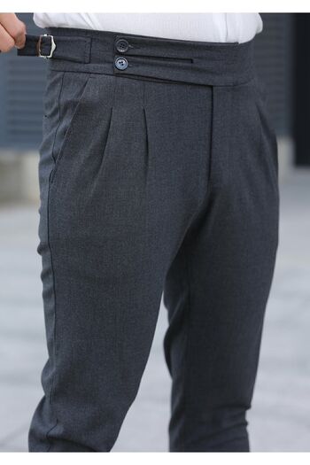 BYATA MENS STYLE Ανδρικό υφασμάτινο παντελόνι ιταλικής κοπής