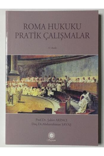 Sayram Yayınları Roma Hukuku Pratik Çalışmalar