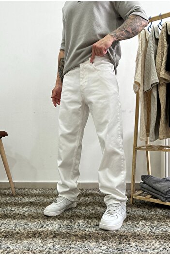 corfixman Baggy White Pants