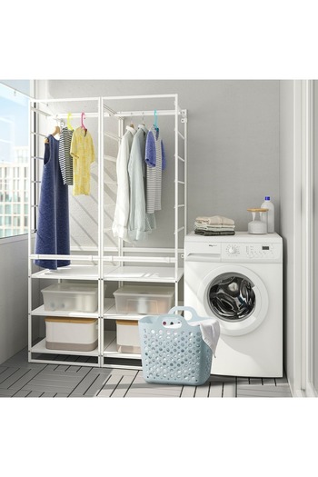 IKEA 24 Lt Capacity 36X40 cm Plastic Laundry Basket