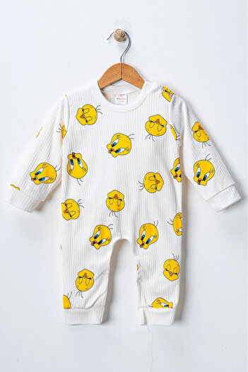 Beniizle Unisex Patterned Baby Rompers