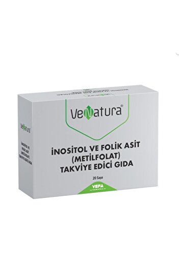 VeNatura 20 Sachet Inositol and Folic Acid (methylfolate)