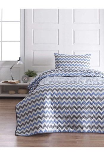 SUVAY Double Sided Quilted Bedspread - Colorful Teen and Children's Room